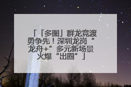 「多图」群龙竞渡勇争先！深圳龙岗“龙舟+”多元新场景火爆“出圈”