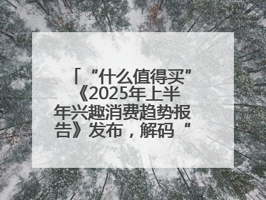 “什么值得买”《2025年上半年兴趣消费趋势报告》发布，解码“心价比”时代兴趣消费新范式