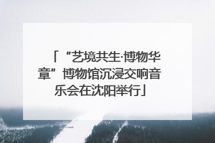 “艺境共生·博物华章”博物馆沉浸交响音乐会在沈阳举行