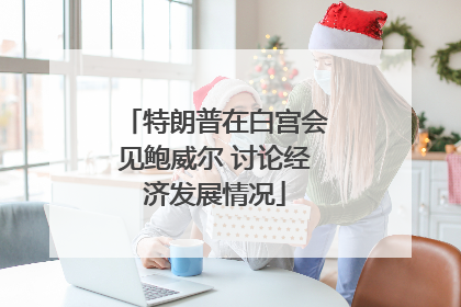 特朗普在白宫会见鲍威尔 讨论经济发展情况