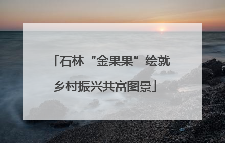 石林“金果果”绘就乡村振兴共富图景