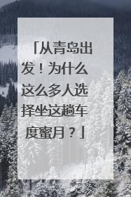 从青岛出发！为什么这么多人选择坐这趟车度蜜月？