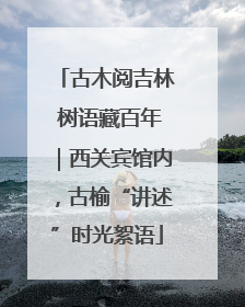 古木阅吉林 树语藏百年｜西关宾馆内，古榆“讲述”时光絮语
