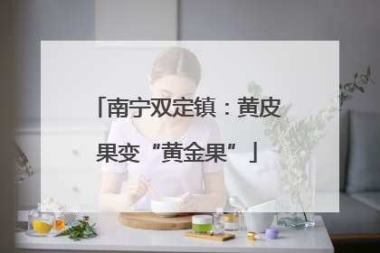 南宁双定镇：黄皮果变“黄金果”