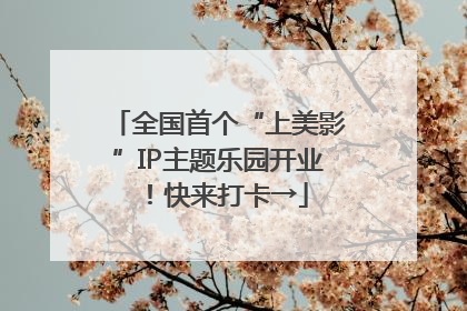 全国首个“上美影”IP主题乐园开业！快来打卡→