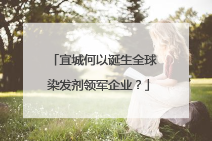 宜城何以诞生全球染发剂领军企业？