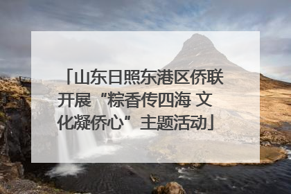 山东日照东港区侨联开展“粽香传四海 文化凝侨心”主题活动