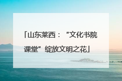 山东莱西：“文化书院课堂”绽放文明之花