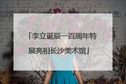 李立诞辰一百周年特展亮相长沙美术馆