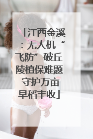 江西金溪：无人机“飞防”破丘陵植保难题 守护万亩早稻丰收