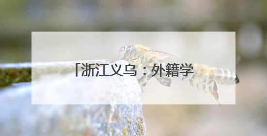 浙江义乌：外籍学生志愿者上岗 架起中外医疗沟通之桥