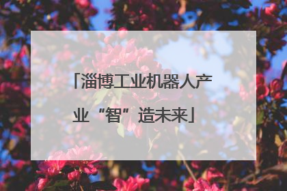淄博工业机器人产业“智”造未来