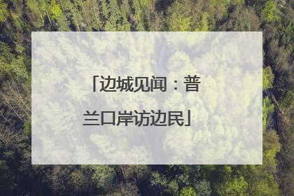 边城见闻：普兰口岸访边民
