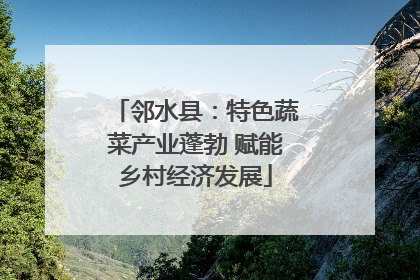 邻水县：特色蔬菜产业蓬勃 赋能乡村经济发展
