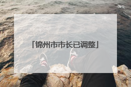 锦州市市长已调整