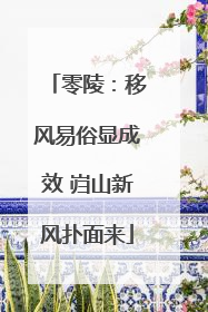 零陵：移风易俗显成效 岿山新风扑面来