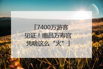 7400万游客见证！南昌万寿宫凭啥这么“火”