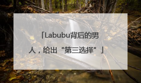 Labubu背后的男人，给出“第三选择”